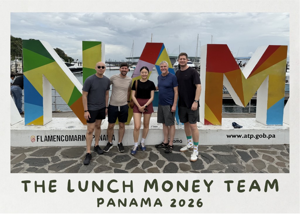 The Lunch Money team in Panama, 2026