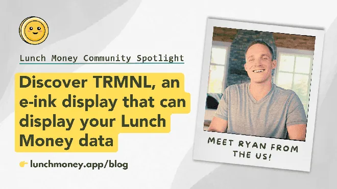 Community Spotlight #4: TRMNL, plus a giveaway!