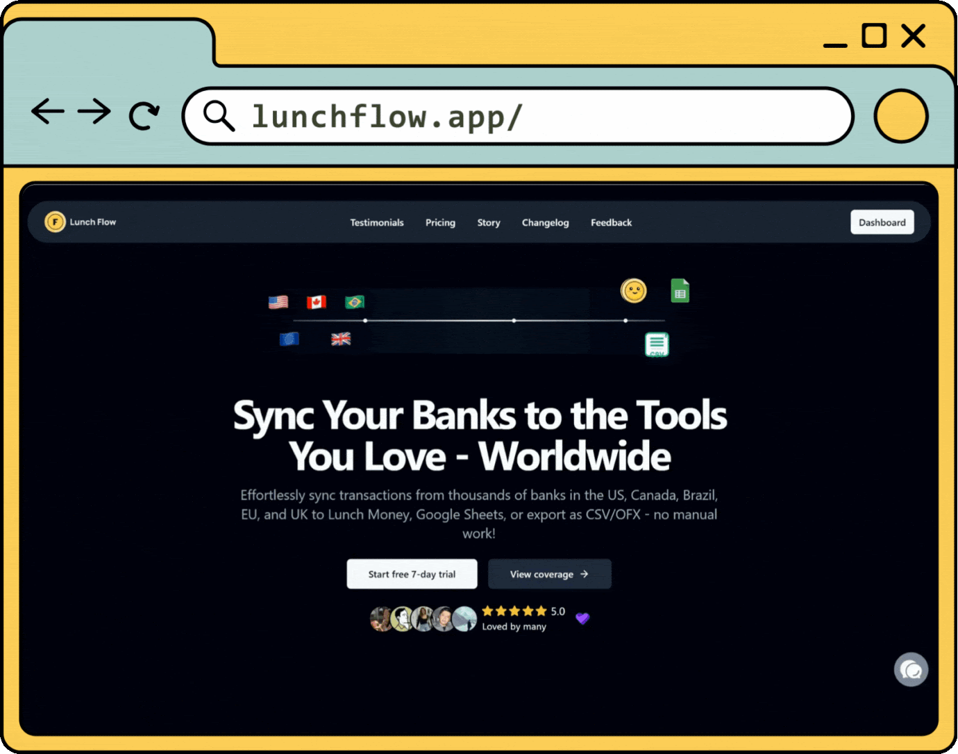 Lunch Flow: Global Transaction Import Powerhouse