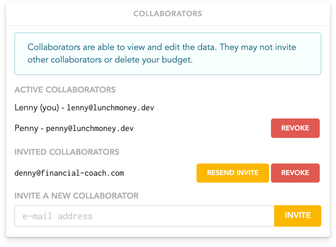 Collaboration | Lunch Money