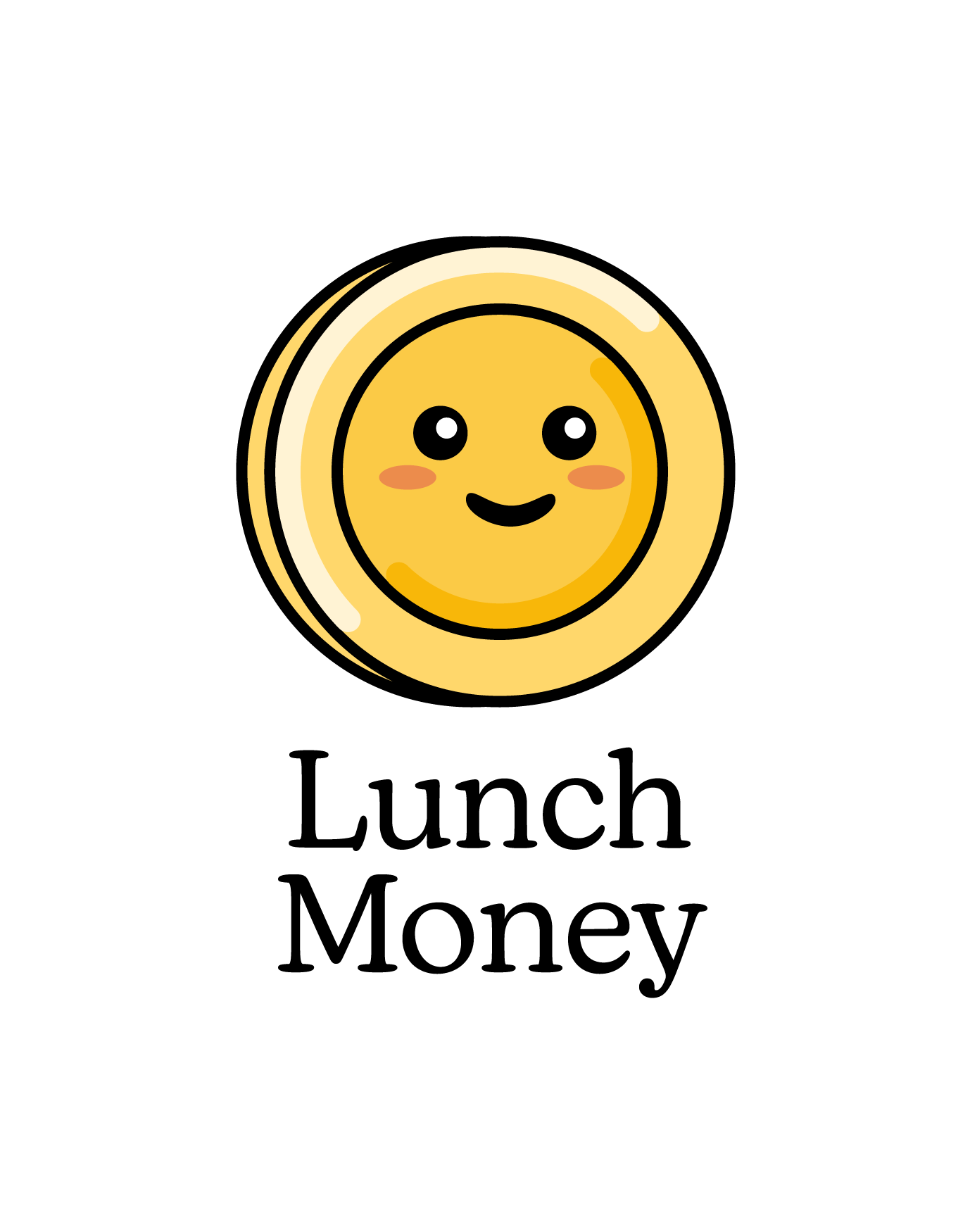 Lunch Money vertical logo