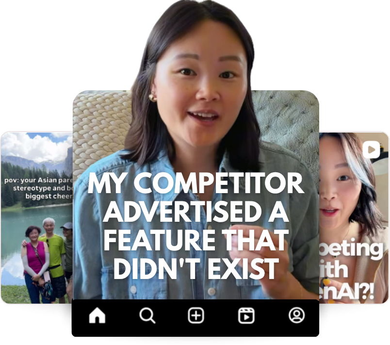 Jen’s Instagram reel: My Competitor Advertised a Feature That Didn't Exist